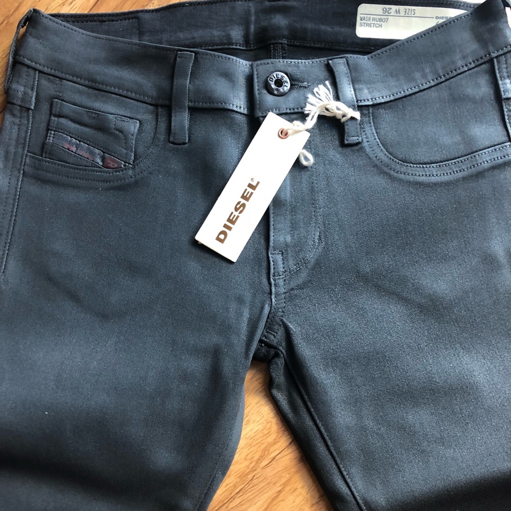 Diesel super slim jegging jeans livier size 26